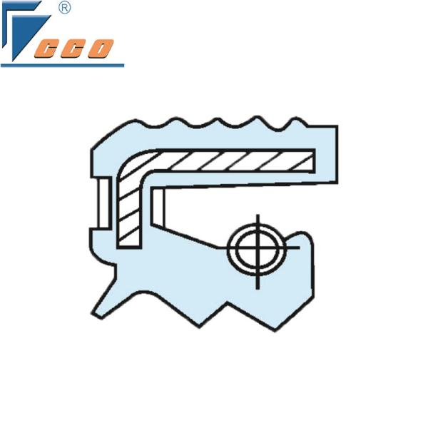 Sellos de compresor de aire rotativo de alta presión TG4 FKM Sellos de aceite de automóvil