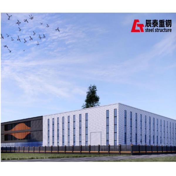 Fabrica de estructuras industriales prefabricadas de acero con buena rigidez