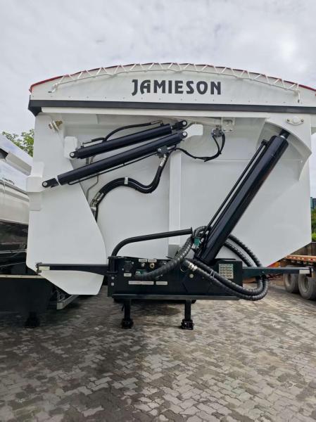 Jamieson Tri-Axle Side Dump Trailer Model 2052-001 for Heavy-Duty Transport