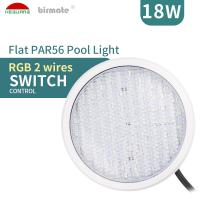 lumière de fontaine de piscine de la lumière SMD5050 LED de piscine du contrôle Par56 du commutateur 18W