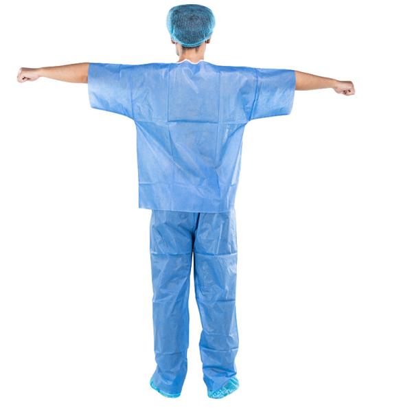 Clínica sob medida 4 bolsõesScrubs e uniformes médicos Uniformes médicos Branco Azul Verde Cinza Preto