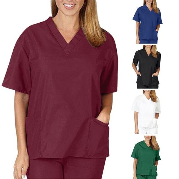 2020 fashion nursing scrubs medical uniform design