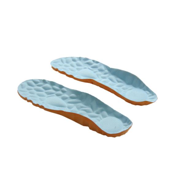 High Elasticity Anti Slip Silicone Foot Massage Insoles Shock Absorbing