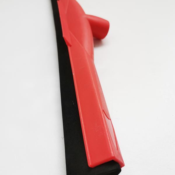 Commercial 45.5x9x5.5cm Plastic Floor Squeegee With Black Dual Moss Rubber