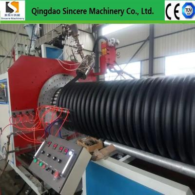 DN200 To DN4000 Hot Winding HDPE Pipe Extrusion Krah Pipe Extruding Line