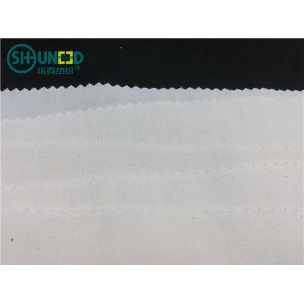 Polyster / Cotton Twill Woven Interlining 47