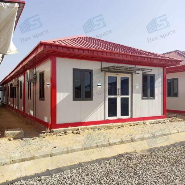 Boxspace 40ft Porta Cabin Construction Site for Saudi Arabia Portable Green House Portugal Prefab Container Homes for Temporary