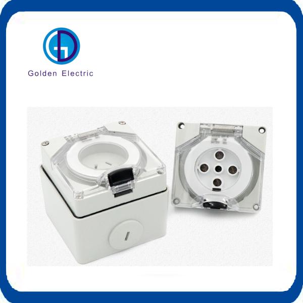 Conveniente Gd Australia Standard Socket montado na superfície com peso bruto do pacote
