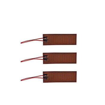 Mirror Defroster 1.5V Polyimide Thermofoil Heaters With 3M Adhesive