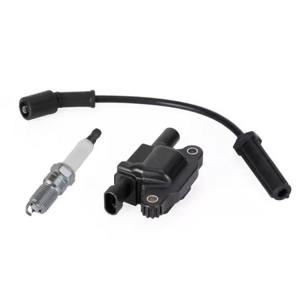 8PCS Square Ignition Coil Spark Plug Wires 12611424 8125706160 D510C UF413 12570616