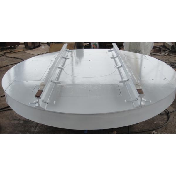 Metal industrial electric rail turntable handling wagon for steel plate or matel coils