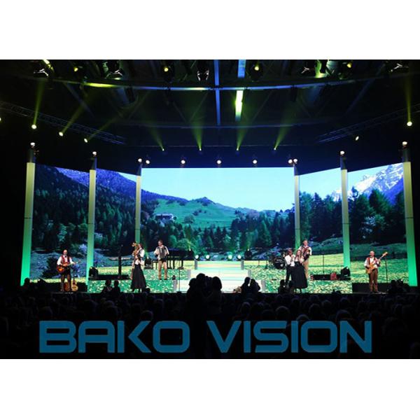 Advertising High Brightness Led Display 1/32 Scan P2.6 Seamless Electronics Stage