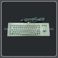Teclado industrial durável com Trackball, teclado da montagem do painel para o quiosque