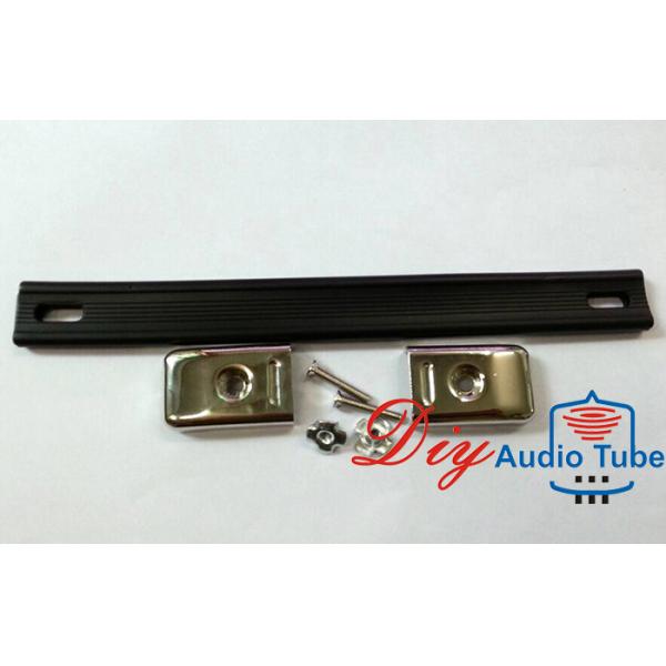 Black Color Leather Guitar Amp Handle High Strength Rubber 240mm Length