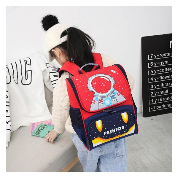 Customized Color Child Backpack for Girls Boys School Bag Design