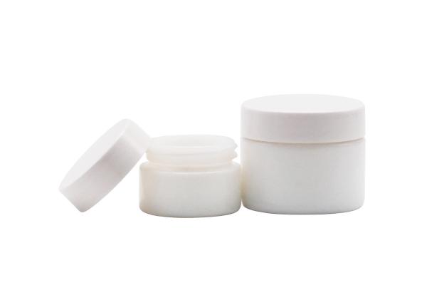 15g Glass Cream Jar For Personal Care 30g For Cosmetic Round Hot Stamping