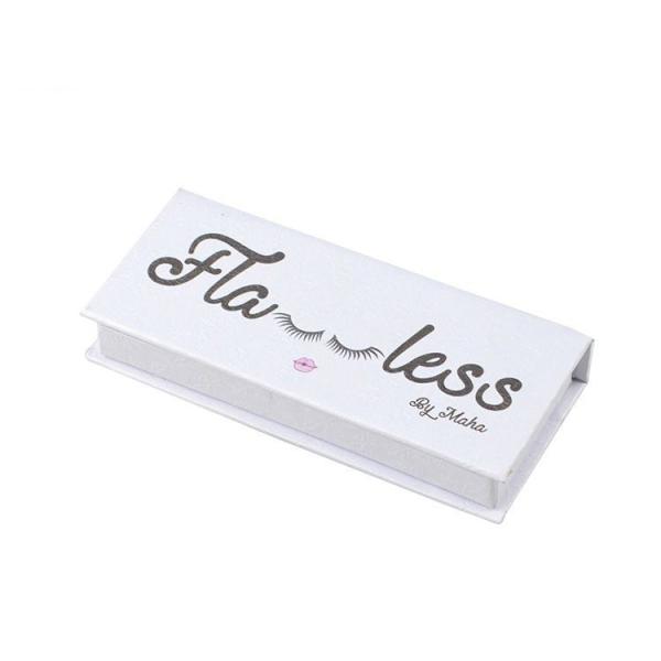 Folding Cosmetic Magnetic Gift Box Eyelash Small Paper Packaging Box Customizable