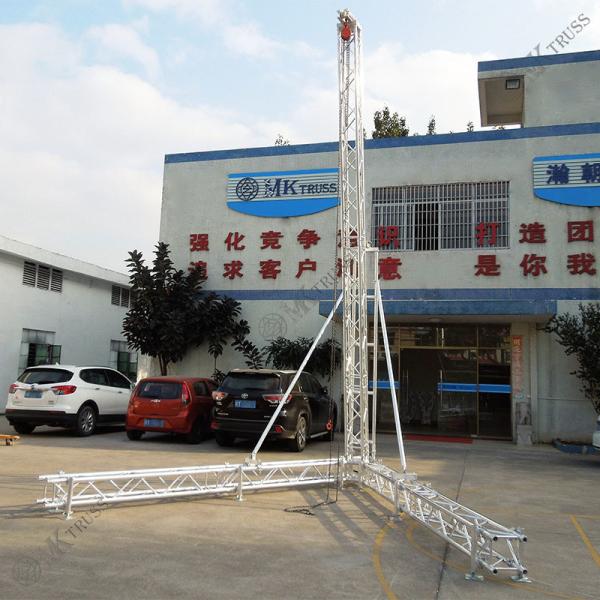 6M Alto Alumínio Iluminação de palco Porta-voz caixa parafuso Truss Torre para Eventos Desportivos