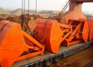 Груз ³ грейферного ковша SS304 12m дистанционного управления механический разгружая песок