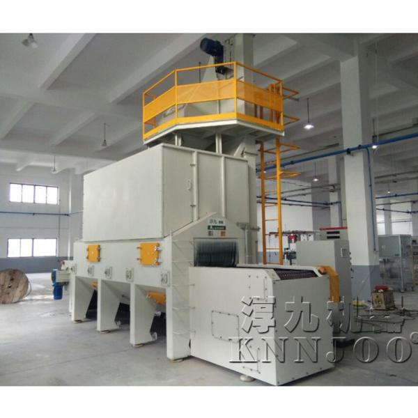Aluminum Pan Wire Mesh Shot Blasting Machine for Deflashing Derusting