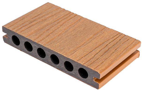 Fade Resistant Co Extruded WPC Floor Decking Low Maintenance