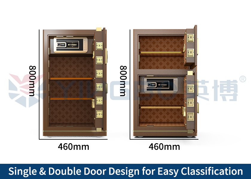 Home Security Safe Box for Cash Jewelry Passports & Documents