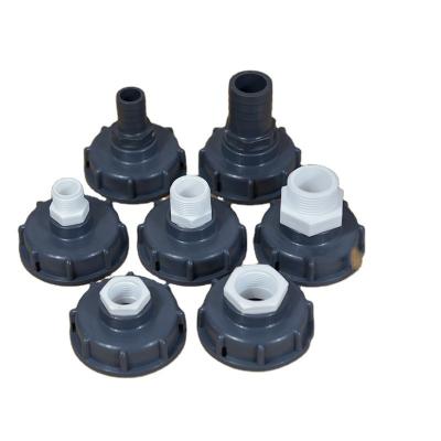Contador de borboleta de redução para tubos de PVC Acessórios de tanque de camlock na válvula de balde de água IBC