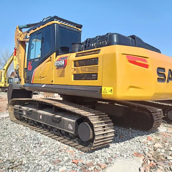 Used Construction Machinery SANY 245 Excavator Kawasaki Excavator Machine 24.5 Ton