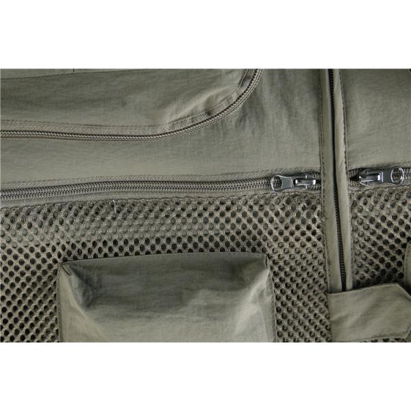 Diseñador de verano Casual Biker Multi-pocket Mesh Utility Respirante Pesca sin mangas Tamaño más chalecos y chalecos para hombres