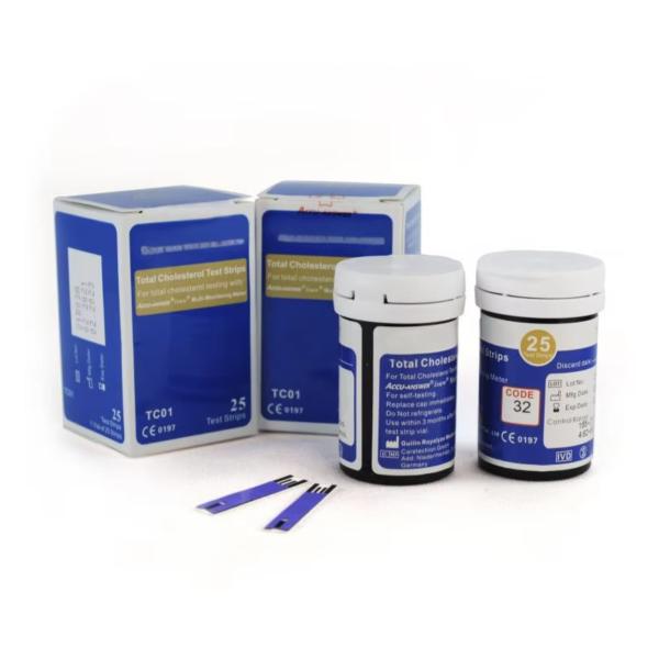 4In1 Home Care Uric Acid Level Tester For Blood Glucose Hemoglobin Cholesterol