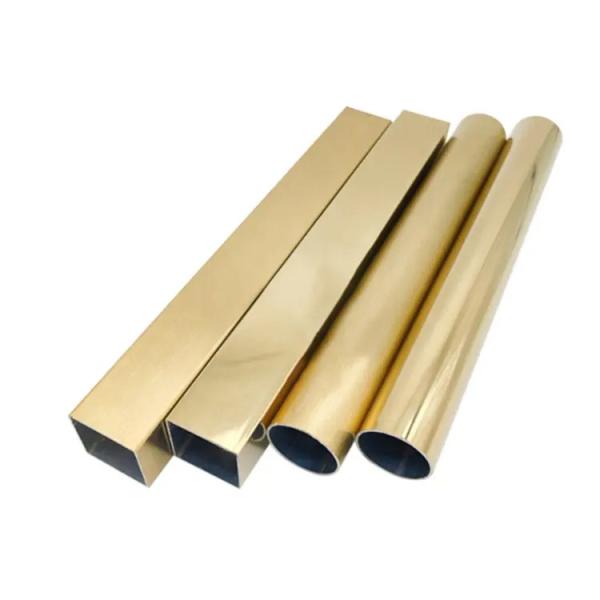 Tubo de aço inoxidável decorativo de 3 polegadas 316 316l 430 acabamento de espelho
