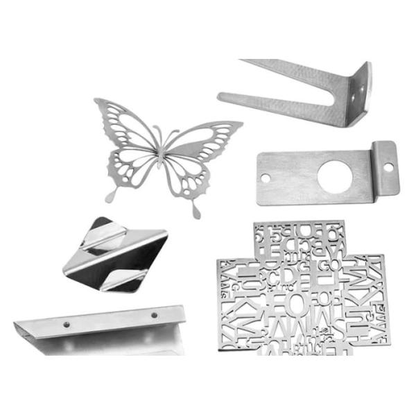 Металлические алюминиевые детали OEM ODM с анодированными режущими и изгибающимися частями