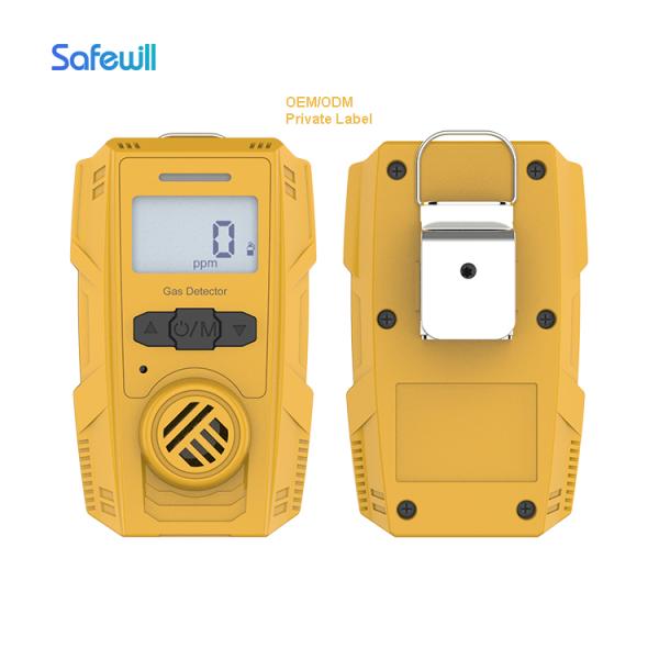 diffusion single gas detector H2S detector Co gas detector for personal safety equiment
