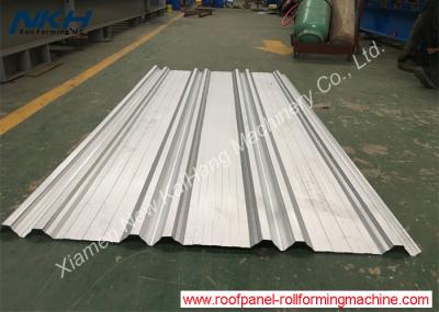As folhas de metal da costela gêmea rolam formando m / c, projeto padrão de Filipinas para a máquina de fazer painel de telhado