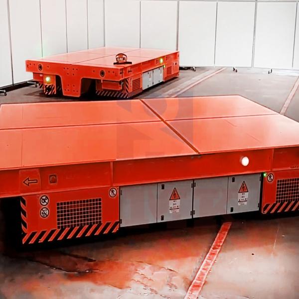 Battery Powered DC Motor 10 tons Stainless Steel Materials Electric Die Transfer Cart