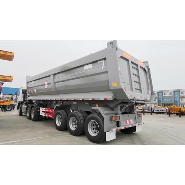 Heavy Duty 60/80 Ton Semi Dump Trailer for Sale with Best Price
