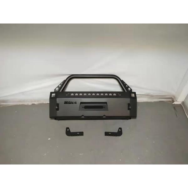 Black Front Heavy Duty 2016 Toyota 4runner Bull Bar Q235 Steel