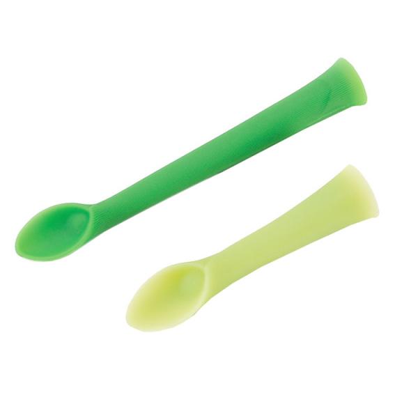 First Stage Silicone Baby Spoon Food Grade BPA Free Infant Feeding Utensils