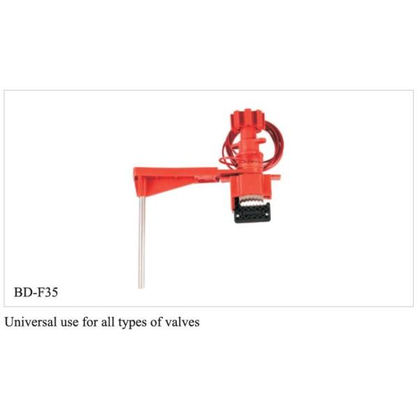 Use The Cable Attachment Safety Universal Ball Valve Lockout