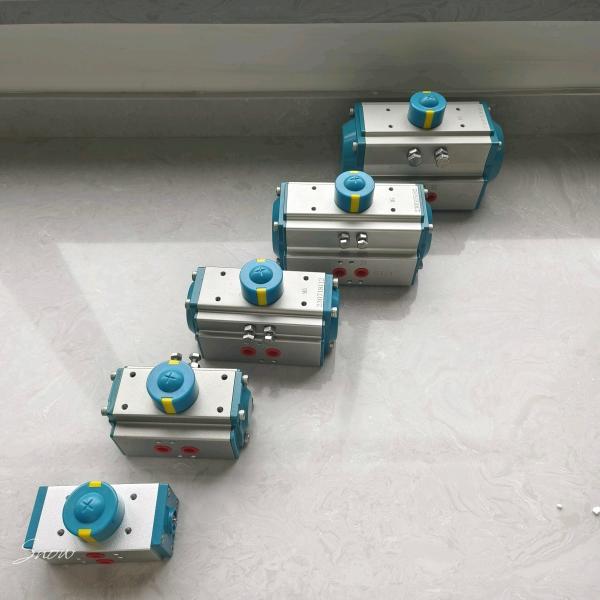 AT Rack And Pinion Pneumatic Actuator Double Effect Single Effect