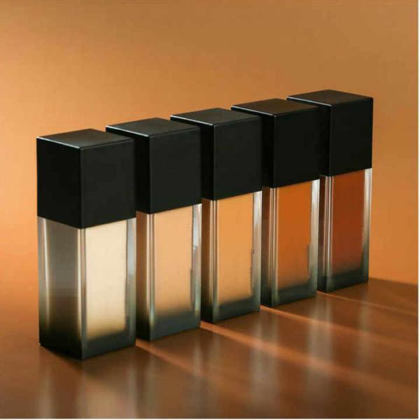 Huad Beauty Natural Foundation Make up Concealer Foundation Matte Natural Waterproof Private Label Makeup Foundation
