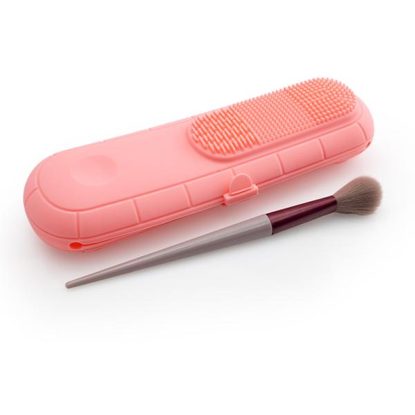 Портмоне прочного безвкусного силикона косметическое, безвкусный силикон держателя щетки макияжа