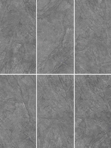 Gray 600x1200mm Clay Exterior Curtain Wall Tile