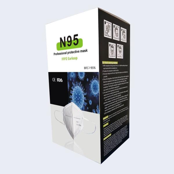 Soft Breathable N95 Face Mask Civilian Mouth Mask Full Coverage