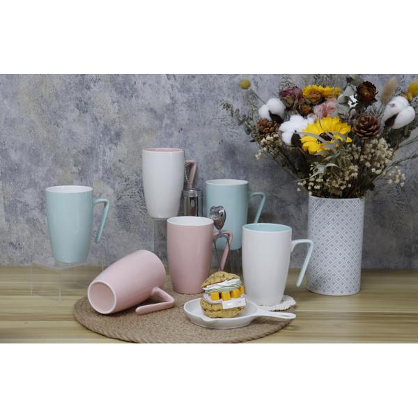 Glazy gift mug new bone china luxury color  mugs for home and office use ceramic mugs