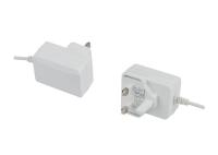 交換可能なコネクタ付きの入口ユニバーサルAC電源アダプタ 黒 男性 OD5.5mm*ID2.1mm*L10mm