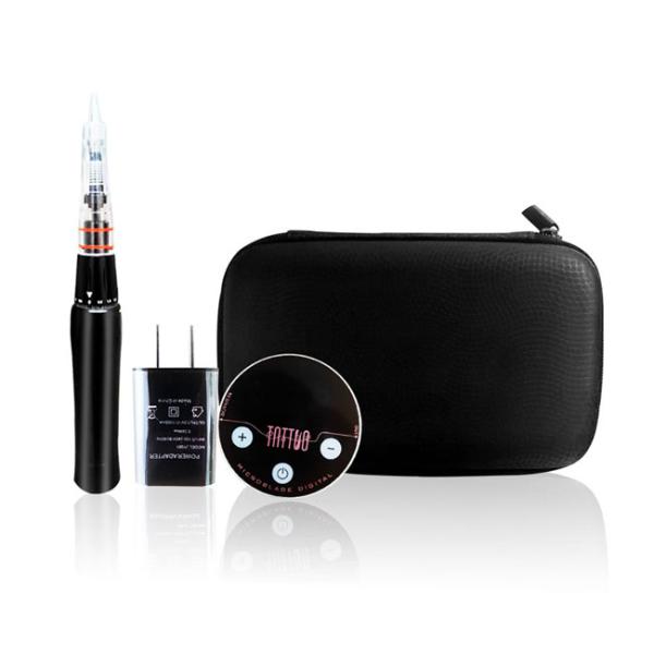 Экран касания ручки машины макияжа 2020 черный пластиковый Maretial постоянный оружие татуировки MTS + PMU Handpiece цифров