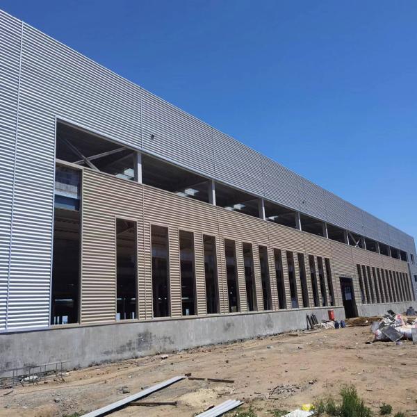 Custom Steel Frame Building Construction High Weather Resistance