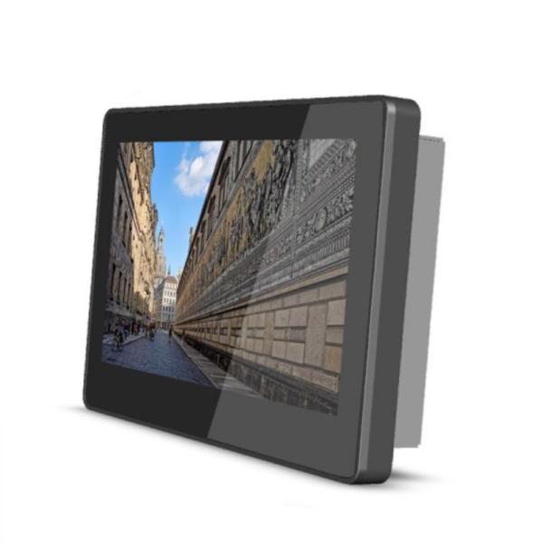 Wall Mounted Touch Flush Mounted Octa Core Tablet With RS232 RS485 GPIO For Industrial Control