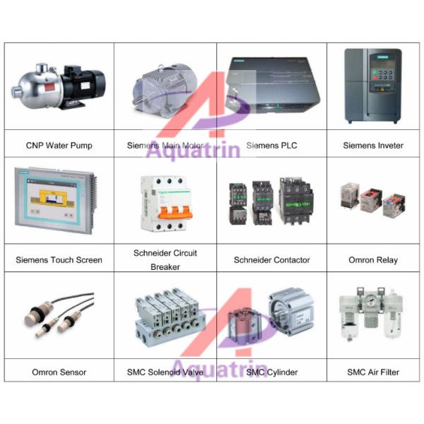 20L 600BPH 5 Gallon Water Filling Machine SUS316 9.75kw